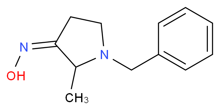1-Benzyl-3-hydroxyimino-2-methylpyrrolidine_Molecular_structure_CAS_74880-17-4)