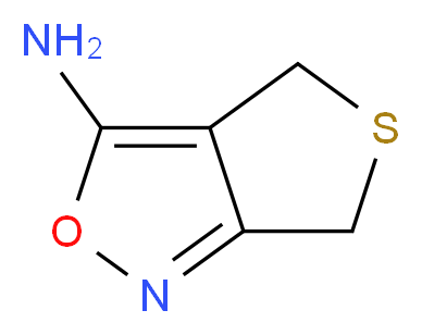 4,6-dihydrothieno[3,4-c]isoxazol-3-amine_Molecular_structure_CAS_)