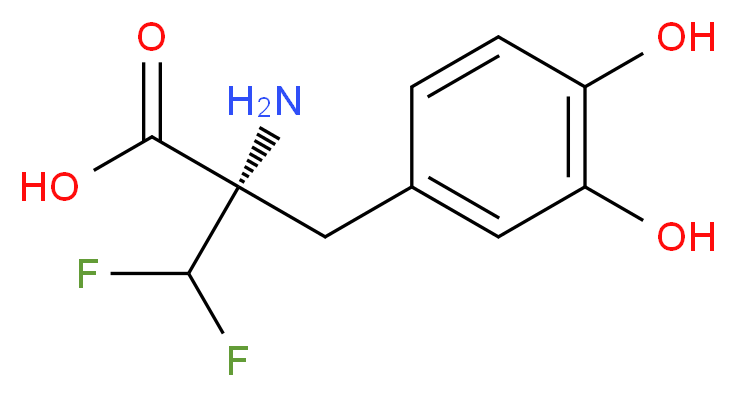 Alpha-Difluoromethyl-DOPA_Molecular_structure_CAS_69955-03-9)