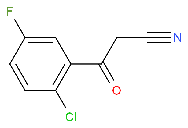2-Chloro-5-fluorobenzoylacetonitrile_Molecular_structure_CAS_)