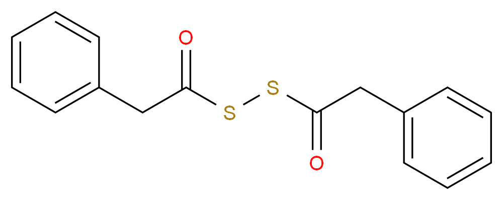 Bis(phenylacetyl) disulfide_Molecular_structure_CAS_15088-78-5)