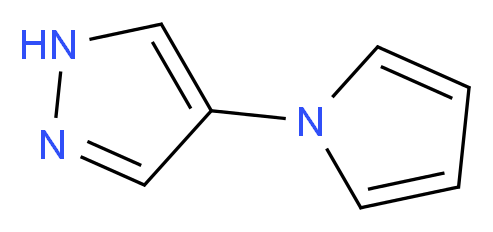 4-(1H-pyrrol-1-yl)-1H-pyrazole_Molecular_structure_CAS_)