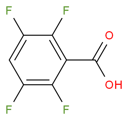 2,3,5,6-Tetrafluorobenzoic acid_Molecular_structure_CAS_)