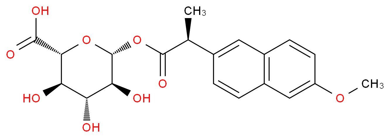 (S)-Naproxen Acyl-β-D-glucuronide_Molecular_structure_CAS_41945-43-1)