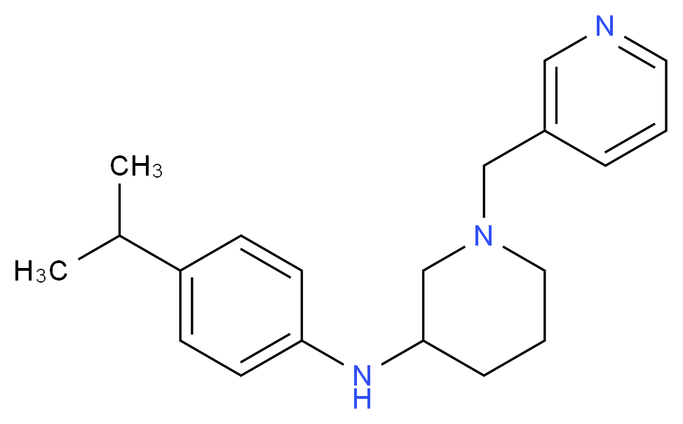 N-(4-isopropylphenyl)-1-(3-pyridinylmethyl)-3-piperidinamine_Molecular_structure_CAS_)
