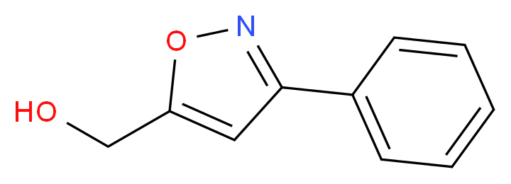 (3-Phenyl-5-isoxazolyl)methanol_Molecular_structure_CAS_90924-12-2)