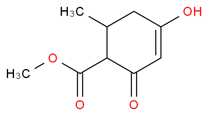 Methyl 4-hydroxy-6-methyl-2-oxo-3-cyclohexene-1-carboxylate_Molecular_structure_CAS_39493-62-4)