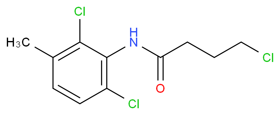 4-Chloro-N-(2,6-dichloro-3-methyl-phenyl)-butyramide_Molecular_structure_CAS_)