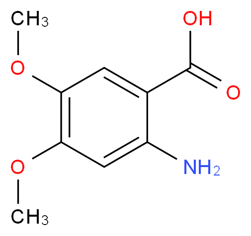 2-Amino-4,5-dimethoxybenzoic acid_Molecular_structure_CAS_5653-40-7)