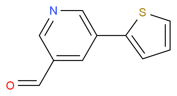 5-(THIOPHEN-2-YL)PYRIDINE-3-CARBALDEHYDE_Molecular_structure_CAS_342601-29-0)