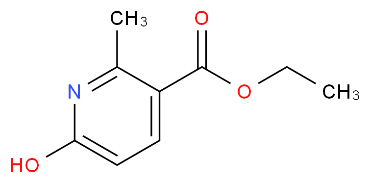 ethyl 6-hydroxy-2-methylnicotinate_Molecular_structure_CAS_3424-43-9)