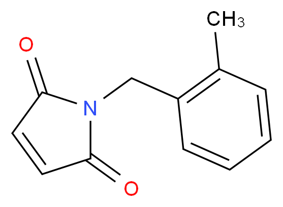 N-((2-Methylphenyl)methyl)maleimide_Molecular_structure_CAS_14080-91-7)