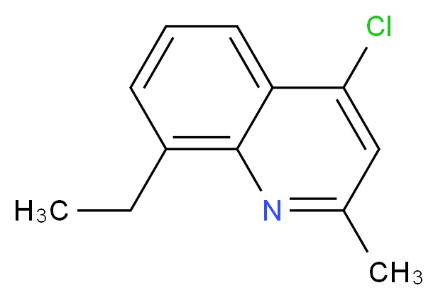 4-CHLORO-8-ETHYL-2-METHYLQUINOLINE_Molecular_structure_CAS_63136-24-3)