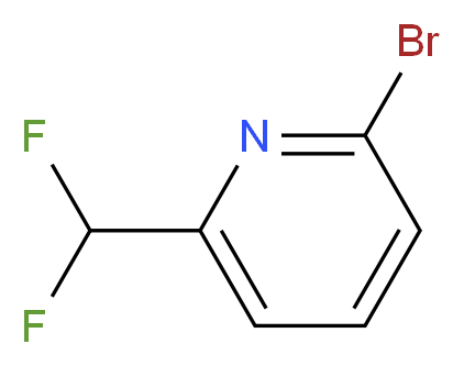 2-Bromo-6-(difluoromethyl)pyridine_Molecular_structure_CAS_872365-91-8)