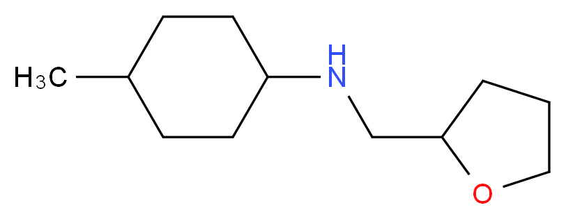 4-methyl-N-(oxolan-2-ylmethyl)cyclohexan-1-amine_Molecular_structure_CAS_)