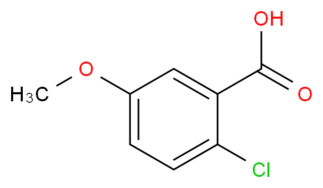 2-Chloro-5-methoxybenzoic acid_Molecular_structure_CAS_)