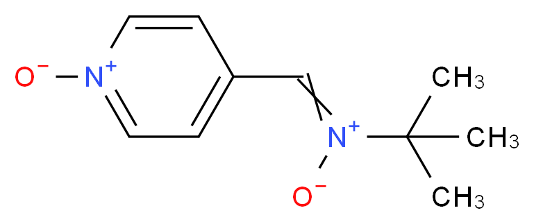 α-(4-Pyridyl N-oxide)-N-tert-butylnitrone_Molecular_structure_CAS_66893-81-0)