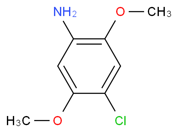 4-Chloro-2,5-dimethoxyaniline_Molecular_structure_CAS_6358-64-1)