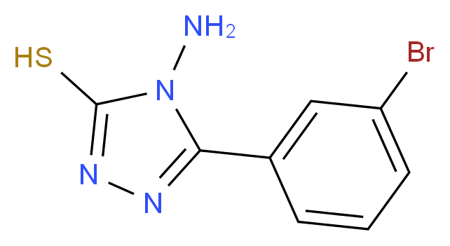 4-amino-5-(3-bromophenyl)-4H-1,2,4-triazole-3-thiol_Molecular_structure_CAS_87239-96-1)