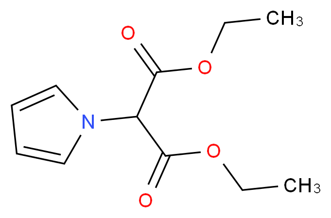 diethyl 2-(1H-pyrrol-1-yl)malonate_Molecular_structure_CAS_67451-43-8)