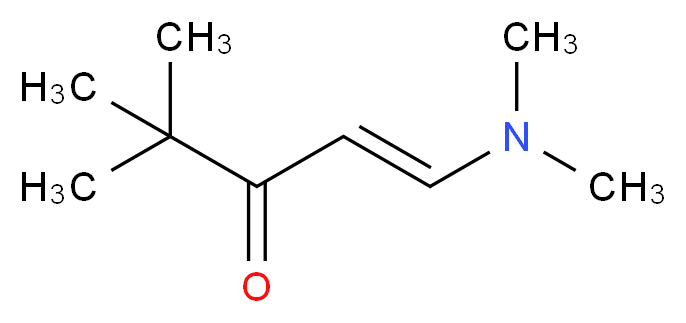 1-(Dimethylamino)-4,4-dimethylpent-1-en-3-one_Molecular_structure_CAS_6135-14-4)