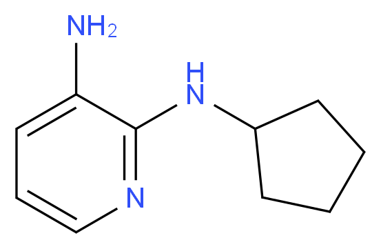 N2-Cyclopentyl-2,3-pyridinediamine_Molecular_structure_CAS_)