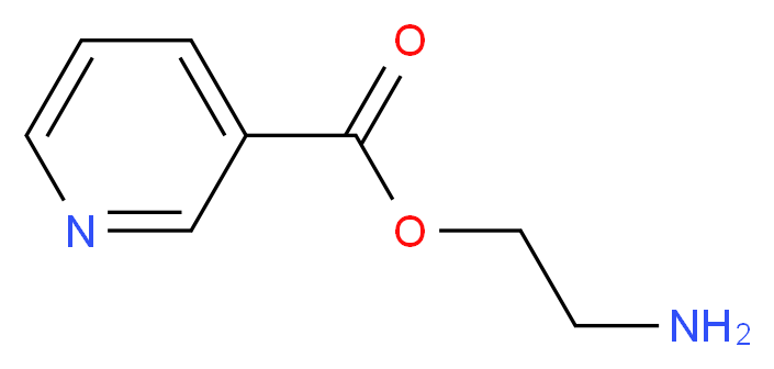 Nicotinic Acid 2-Aminoethyl Ester Dihydrochloride_Molecular_structure_CAS_87330-70-9)