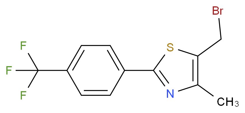 5-(bromomethyl)-4-methyl-2-[4-(trifluoromethyl)phenyl]-1,3-thiazole_Molecular_structure_CAS_439134-78-8)