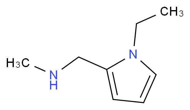 [(1-ethyl-1H-pyrrol-2-yl)methyl](methyl)amine_Molecular_structure_CAS_)