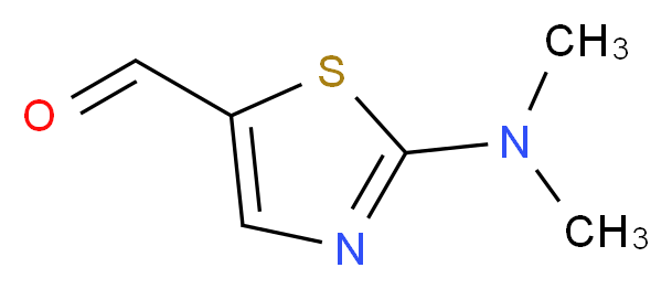 2-(dimethylamino)-1,3-thiazole-5-carbaldehyde_Molecular_structure_CAS_)