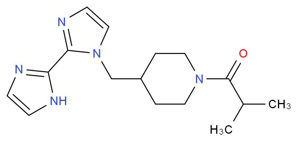 1-[(1-isobutyrylpiperidin-4-yl)methyl]-1H,1'H-2,2'-biimidazole_Molecular_structure_CAS_)