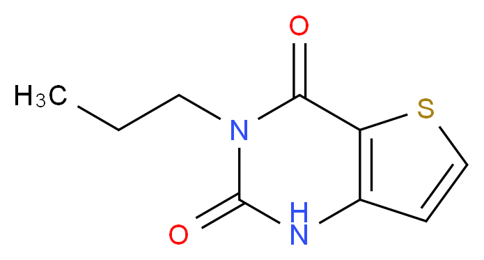 3-Propylthieno[3,2-d]pyrimidine-2,4(1H,3H)-dione_Molecular_structure_CAS_)
