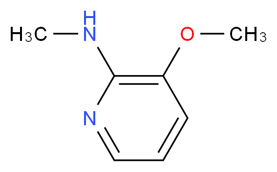 3-methoxy-N-methylpyridin-2-amine_Molecular_structure_CAS_)