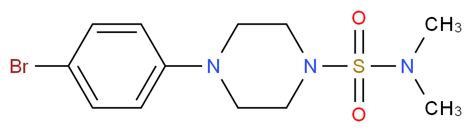 4-(4-Bromophenyl)-N,N-dimethylpiperazine-1-sulfonamide_Molecular_structure_CAS_1226808-59-8)