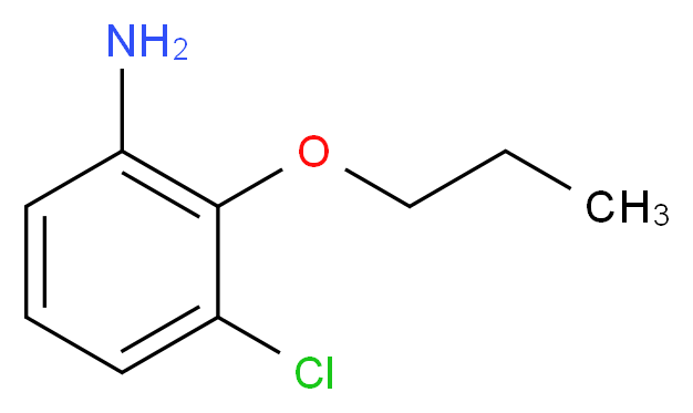 (3-chloro-2-propoxyphenyl)amine_Molecular_structure_CAS_)