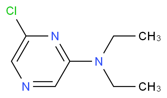 N-(6-Chloro-2-pyrazinyl)-N,N-diethylamine_Molecular_structure_CAS_951885-43-1)