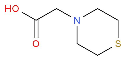 thiomorpholin-4-ylacetic acid_Molecular_structure_CAS_6007-55-2)