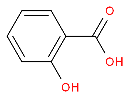 CAS_69-72-7 molecular structure