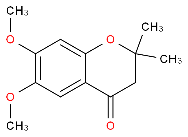 6,7-Dimethoxy-2,2-dimethyl-4-chromanone_Molecular_structure_CAS_65383-61-1)