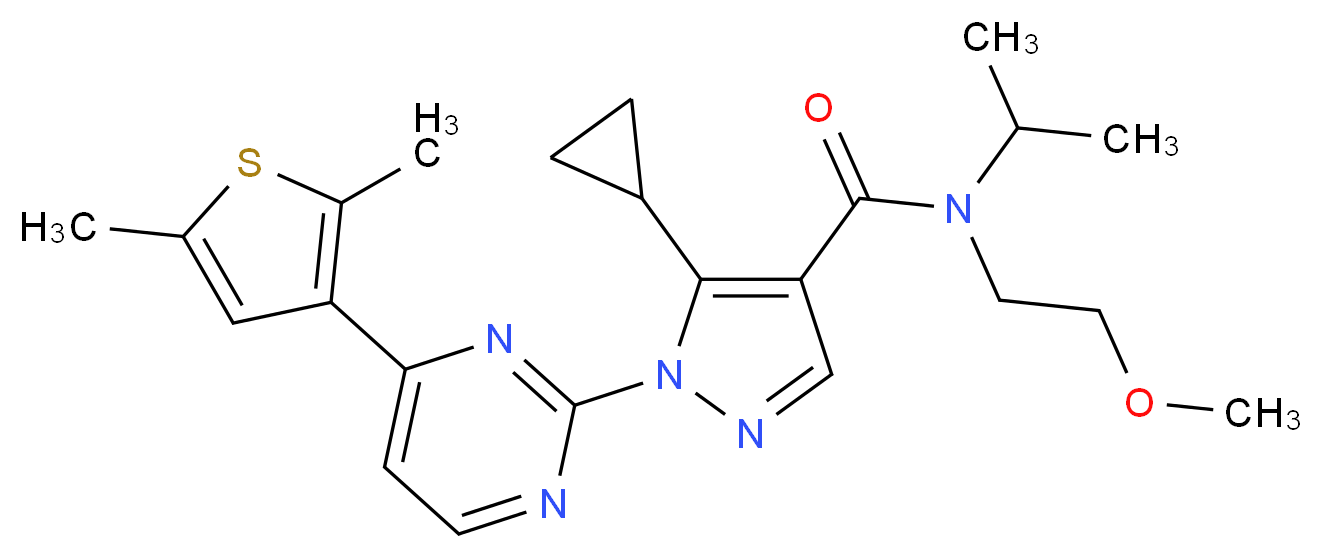  molecular structure