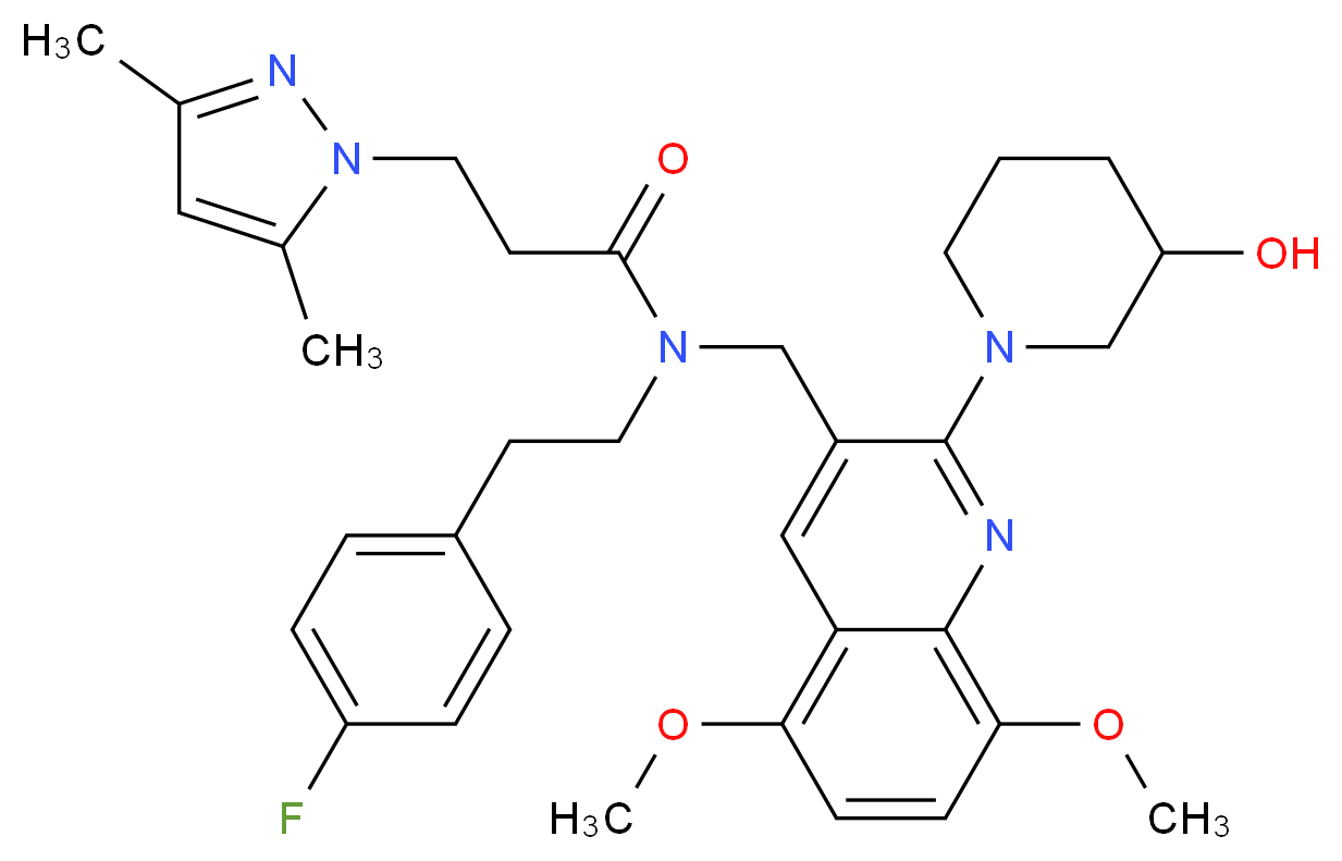  molecular structure