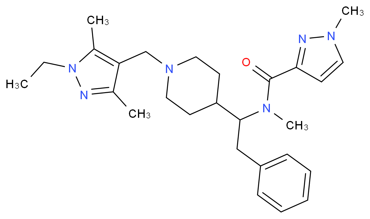  molecular structure