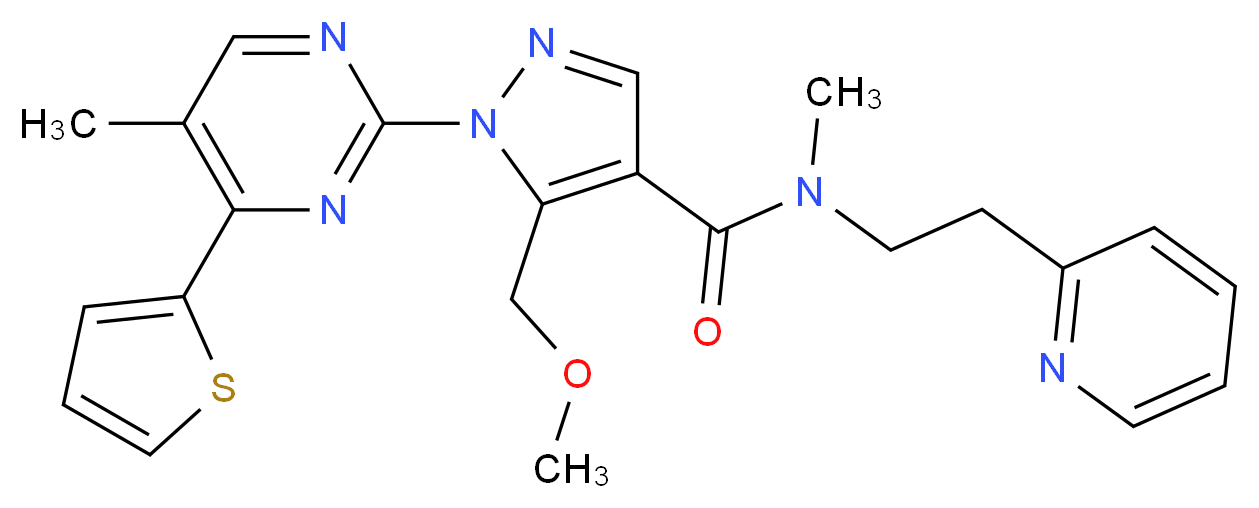  molecular structure