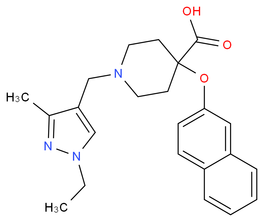  molecular structure