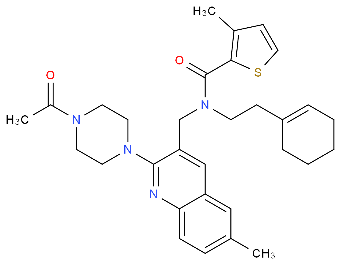  molecular structure