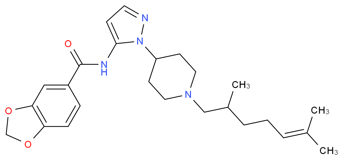 molecular structure