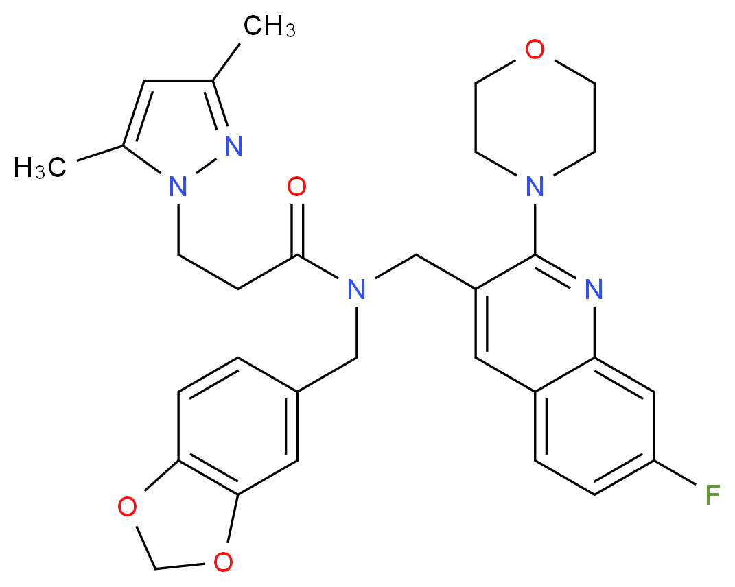  molecular structure