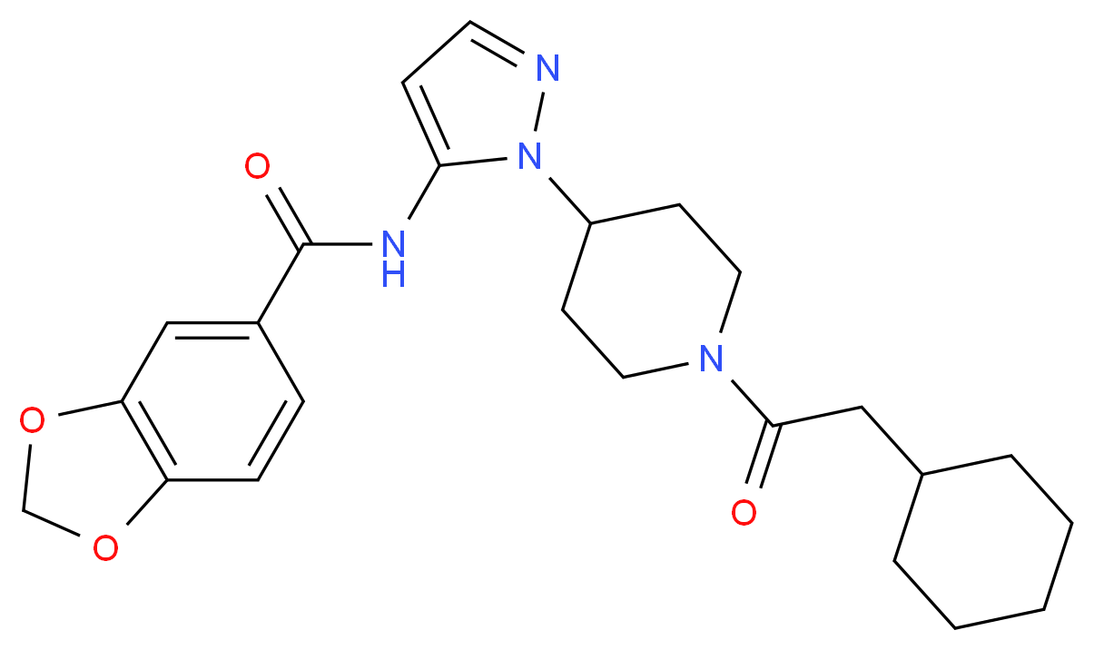  molecular structure