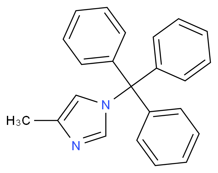 1-triphenylmethyl-4-methylimidazole_Molecular_structure_CAS_82594-80-7)