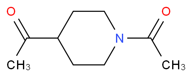 1-(4-acetylpiperidino)ethan-1-one_Molecular_structure_CAS_162368-01-6)